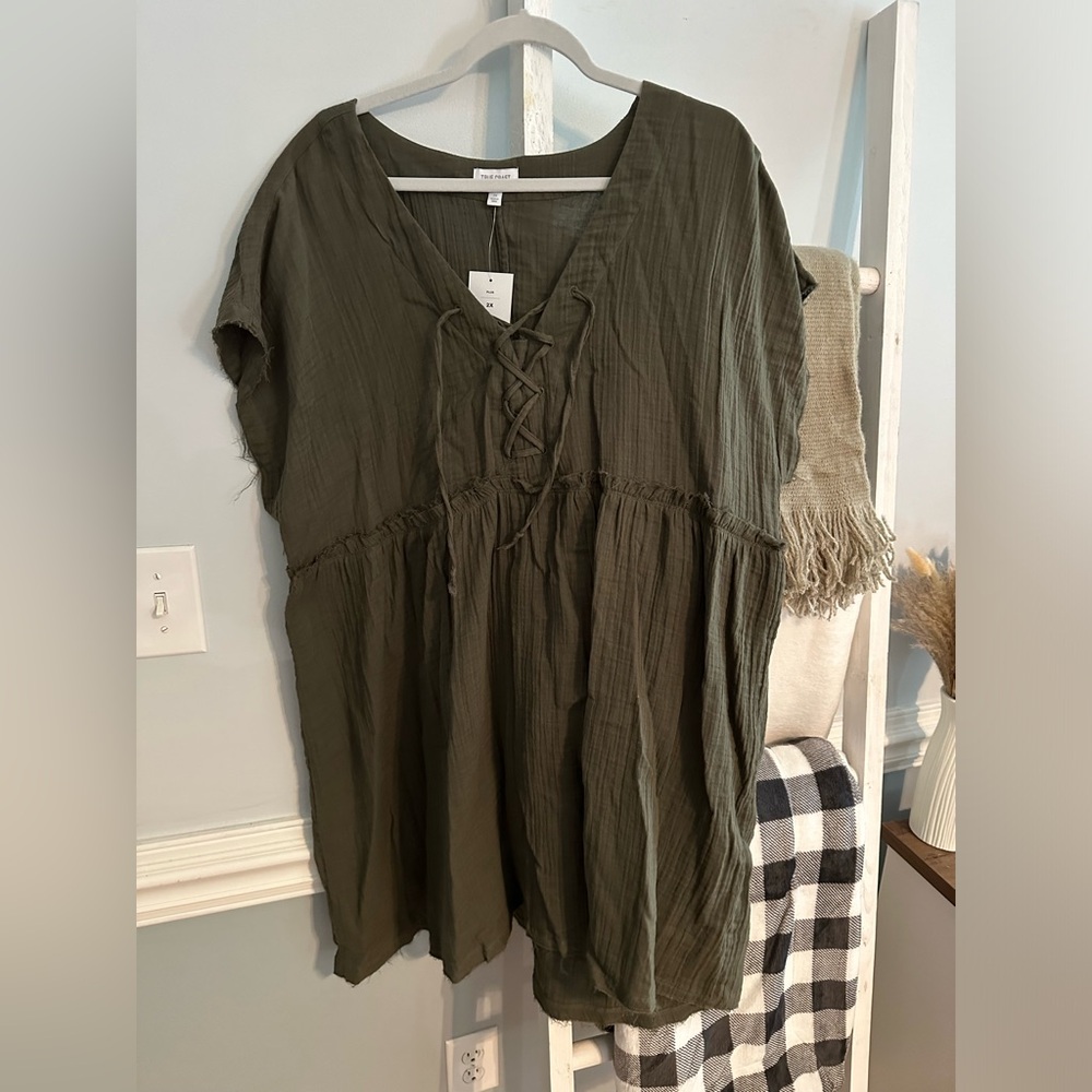 NWT Army Green Dress